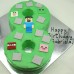 Minecraft Number Cake (D)